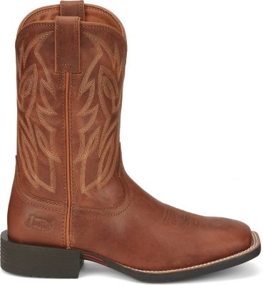Image showing 4 th Justin Canter 11 in. Wide Square Toe Western Boot