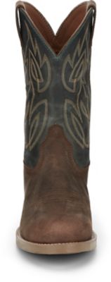 Image showing 3 th Justin Men's Rendon Round Toe Western Boots, 11 in.