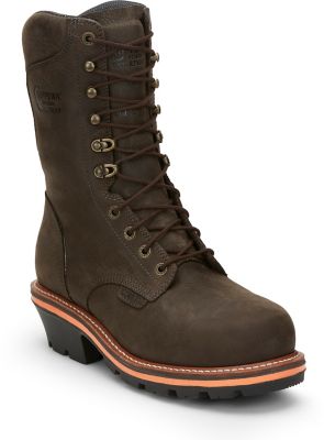 Chippewa Men's Thunderstruck 10 in. Waterproof Insulated Nano Composite Toe Logger