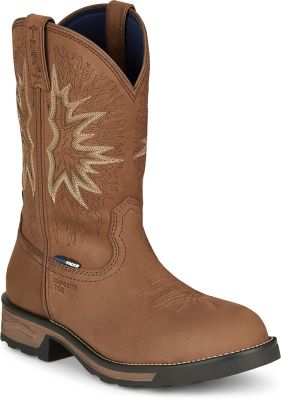 Tony Lama Boom 11 in. Waterproof Wide Round Composite Toe Work Boot