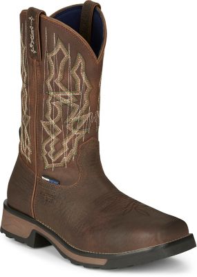 Tony Lama Men's Anchor 11 in. Waterproof Wide Square Composite Toe Work Boot