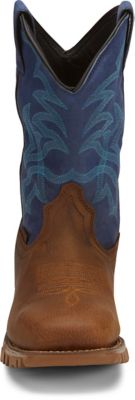 Image showing  Men's Roustabout 11 in. Waterproof Square Steel Toe Work Boot