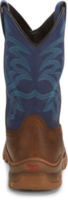 Tony Lama Men's Roustabout 11 in. Waterproof Square Steel Toe Work Boot