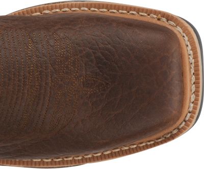 Image showing 2 th Justin Men's Roughneck 12 in. Waterproof Wide Square Steel Toe Work Boot