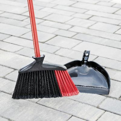 Image showing  Indoor/Outdoor Angle Broom with Dustpan, 905