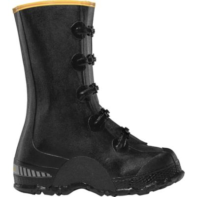 LaCrosse Footwear Men's ZXT Buckle Deep Heel Overshoes, 14 in.