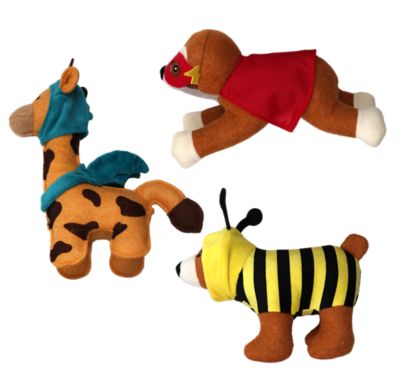 Retriever Costumed Critter Interactive Dog Toy, Assorted Styles