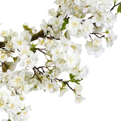 Image showing  24 in. Artificial Cherry Blossom Wreath