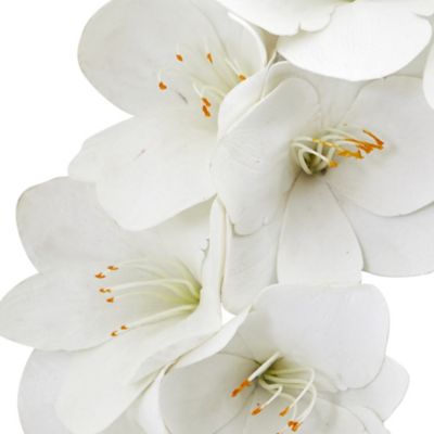 Image showing  24 in. Amaryllis Artificial Wreath, 4257