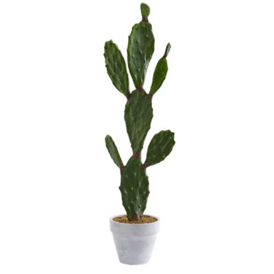 Nearly Natural 37 in. Artificial Cactus Plant