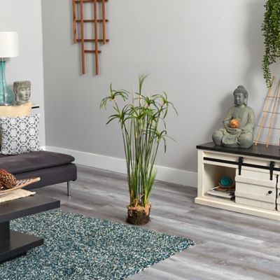 Image showing  48 in. Papyrus Plant with Faux Soil