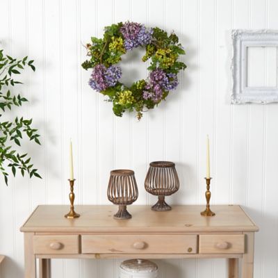 Image showing  24 in. Hydrangea Wreath, 4666