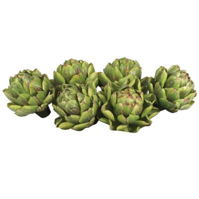 Nearly Natural 5 in. Artichoke Set, 6 pc.
