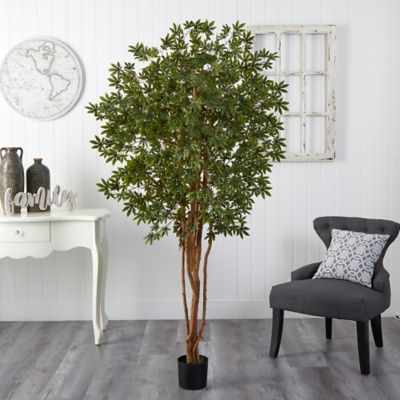 Image showing  6 ft. Artificial Japanese Maple Silk Tree