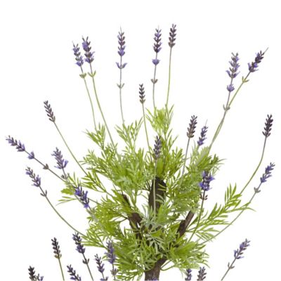 Image showing  4 ft. Lavender Topiary Silk Tree