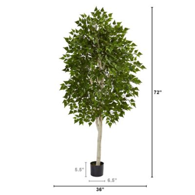 Image showing  6 ft. Artificial Birch Tree