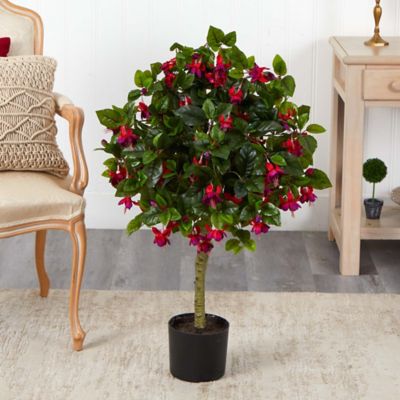Image showing  3 ft. Artificial Fuchsia Tree