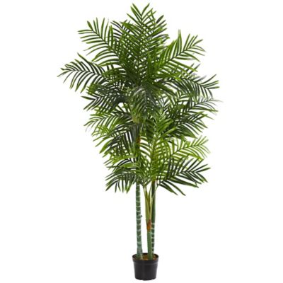 Nearly Natural 7.5 ft. Artificial Areca Palm Tree