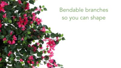 Image showing  5.5 ft. Artificial Bougainvillea Tree