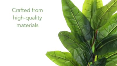 Image showing  7.5 ft. Artificial Banana Tree