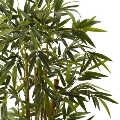 Image showing  5.5 ft. Bamboo Plant with Decorative Planter