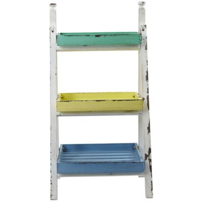 Image showing  26.5 in. Farmhouse Decorative Plant Display Stand