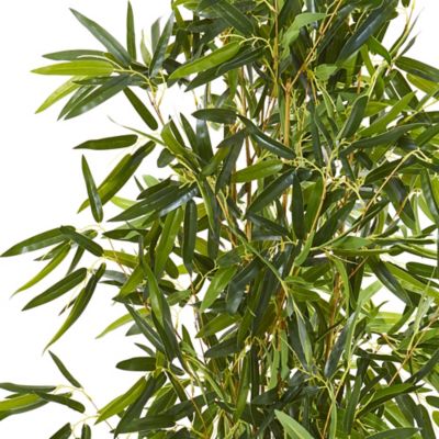 Image showing  4 ft. Real Touch UV-Resistant Indoor/Outdoor Artificial Bamboo Tree