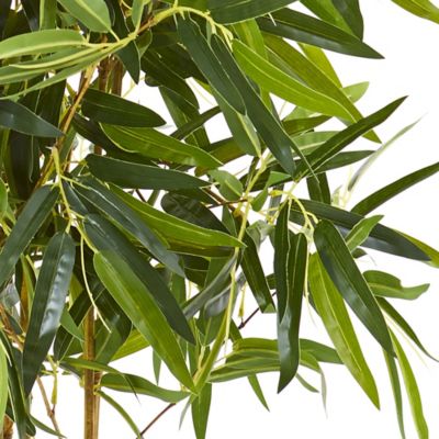 Image showing  4 ft. Real Touch UV-Resistant Indoor/Outdoor Artificial Bamboo Tree