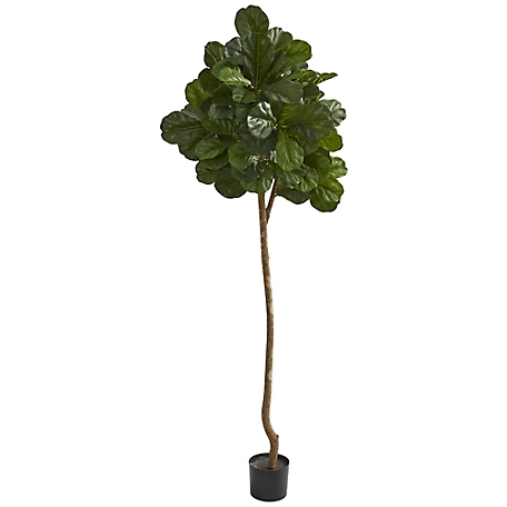 Nearly Natural 7 ft. Artificial Fiddle Leaf Fig Tree