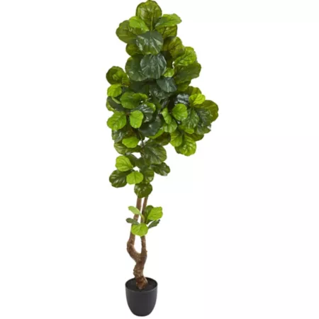 Nearly Natural 78" Real Touch Artificial Fiddle Leaf Tree Artificial Plants & Flowers