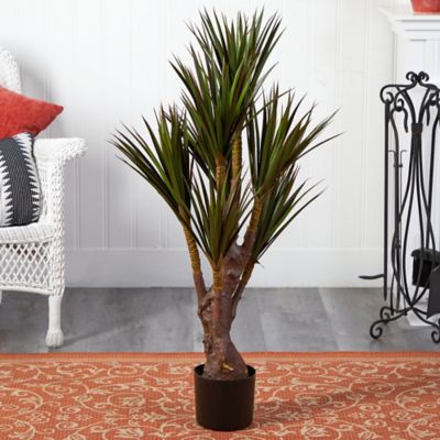 Image showing 1 th Nearly Natural 46 in. Indoor/Outdoor UV-Resistant Artificial Yucca Tree