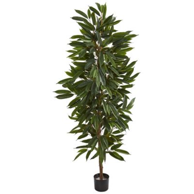 Nearly Natural 6.5 ft. Artificial Mango Tree