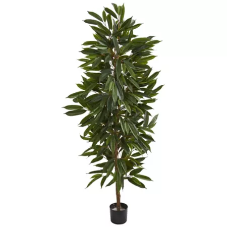 6.5 ft Almost Natural Artificial Mango Tree Artificial Plants & Flowers