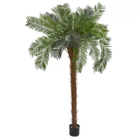 7' Almost Natural Artificial Cycad Palm Tree Artificial Plants & Flowers