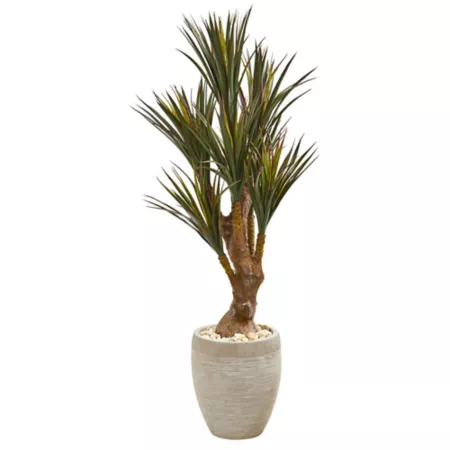 Nearly Natural 50" UV Resistant Indoor/Outdoor Artificial Yucca Tree in Planter Artificial Plants & Flowers