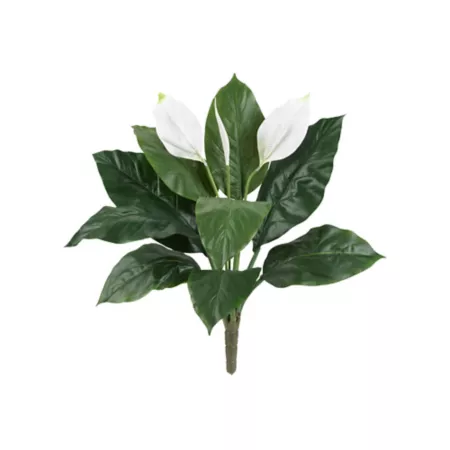 Nearly Natural 24" Spathiphyllum Artificial Plant Set 3 Piece Artificial Plants & Flowers