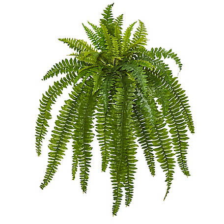 Nearly Natural 35 in. Boston Fern Artificial Plant (Set of 2), 6218-S2
