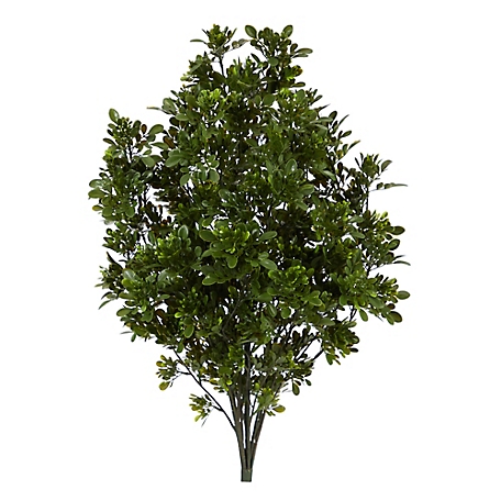 Nearly Natural 2.5 ft. UV-Resistant Indoor/Outdoor Artificial Tea Leaf Plant