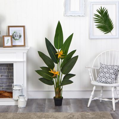 Image showing  4.5 ft. Real Touch Bird of Paradise Artificial Plant