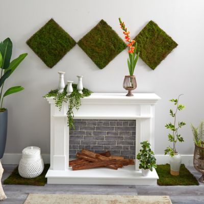 Image showing  20 in. x 20 in. Artificial Moss Mat