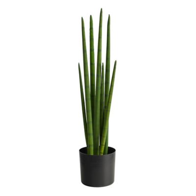 Nearly Natural 23 in. Sansevieria Snake Artificial Plant