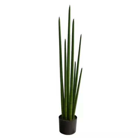 Almost Natural 3.5 Foot Sansevieria Artificial Snake Plant Artificial Plants & Flowers