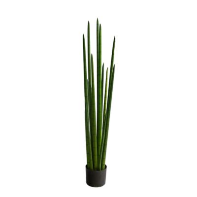 Nearly Natural 4 ft. Sansevieria Snake Artificial Plant
