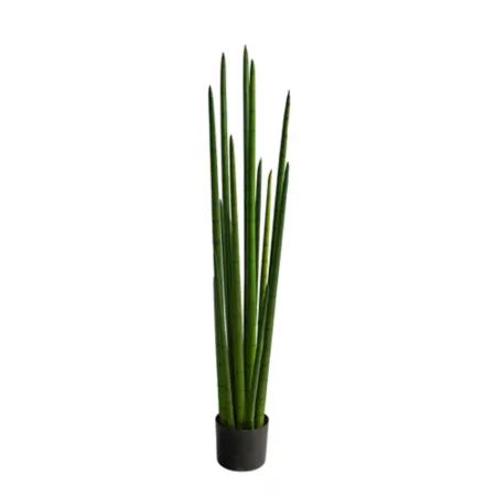 Almost Natural 4 Foot Sansevieria Artificial Snake Plant Artificial Plants & Flowers