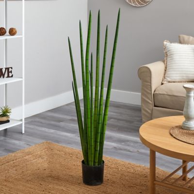 Image showing  4 ft. Sansevieria Snake Artificial Plant