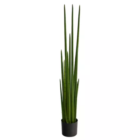 Almost Natural 5 Foot Sansevieria Artificial Snake Plant Artificial Plants & Flowers