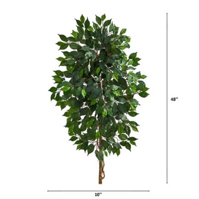 Image showing  4 ft. Single Artificial Ficus Tree