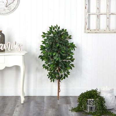 Image showing  4 ft. Single Artificial Ficus Tree
