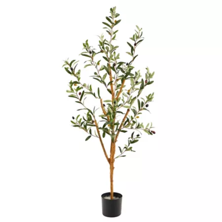 3.5 foot almost natural artificial olive tree Artificial Plants & Flowers