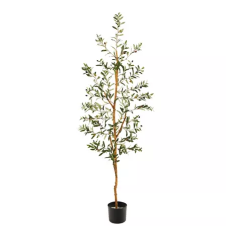 5.5 foot almost natural artificial olive tree Artificial Plants & Flowers